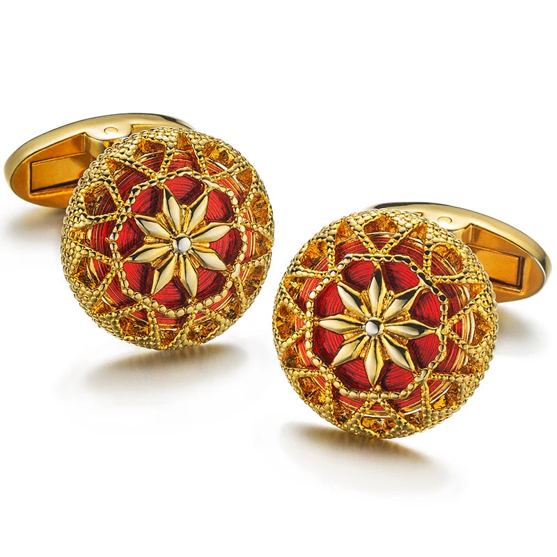 Mens High Cufflinks for Nobility Shirt Wedding Gift