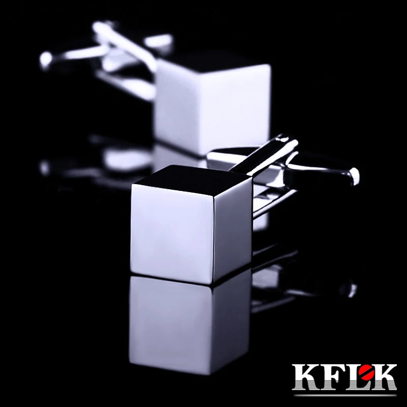 French Cufflinks for Mens High Wedding Gift Male Guests