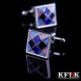 Colorful Cufflink Button High Wedding Groom guests