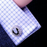 Mens Retro Cufflink Jewelry Shirt Cuff Button