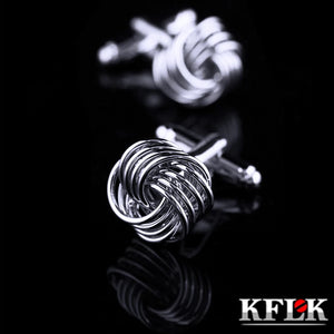 Mens High Twist Gemelos Abotoadura Guests Cufflinks Shirt Jewelry