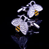 Crystal cuff links High Bee abotoaduras Jewelry