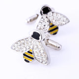 Crystal cuff links High Bee abotoaduras Jewelry