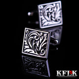 Retro Cufflink for Men's Cuff Buttons High Gemelos Abotoaduras Jewelry