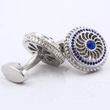 Men's Crystal Cufflinks for Wedding Gift