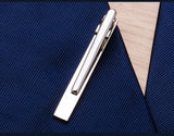 Men's Shell Necktie Clips for Wedding, Set of 3
