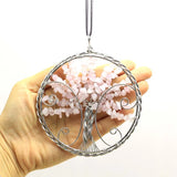 100mm Chakra Stone Tree of Life Hanging Ornament