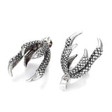 Dragon Claw Metal Inlay Bails Tibetan Style Pendant Holder