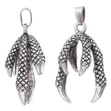Dragon Claw Metal Inlay Bails Tibetan Style Pendant Holder