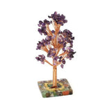 7 Chakra Natural Crystal Tree of Life Money Tree Agate Slices Resin Base