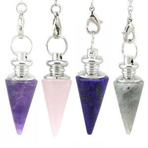 KFT Conical Pendulum Natural Stone Taper Pendulums