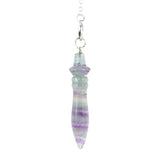7 Chakra Healing Crystal Quartz Pendulum