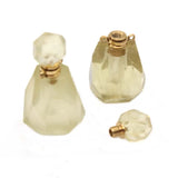 KFT Natural Gems Stone Perfume Bottle Pendant
