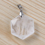 KFT Natural Healing Crystal Hexagram Reiki Rock