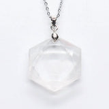 KFT Natural Healing Crystal Hexagram Reiki Rock
