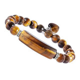 Natural Healing Crystal Quartz Bracelet Heart Beads Stone Bracelets