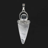 Crystal Quartz Amethysts Stone Pendulum Pendant