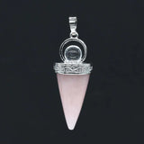 Crystal Quartz Amethysts Stone Pendulum Pendant