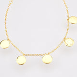 925 Silver Coins Chain Bracelet Women Jewelry Party Rock Punk