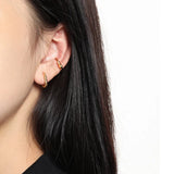 925 Silver Big Heart Drop Earrings for Women