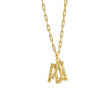 925 Silver Irregular Pendant Necklace Twist Choker