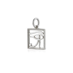 925 Egyptian Scarab Beetle Silver Charm Pendant