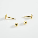 925 Silver Spike Piercing Stud Earring Punk Fine Jewelry