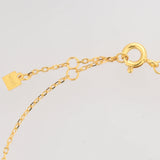 925 Silver Lock Pendant Bracelet with Zircon Pave Chain - Valentiens