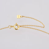 925 Silver Star CZ Pendant Long Chain Necklace Women Wedding Jewelry