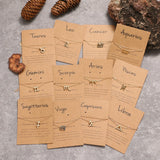 12 Constellations Anklets Symbols Chain Foot Jewelry for Women Girls