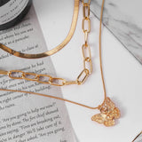 Butterfly Pendant Necklaces For Women Charm Jewelry