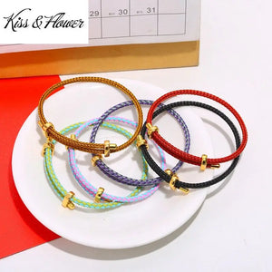 AC15 Adjustable Bracelet Bangle 3mm Wire DIY Gift