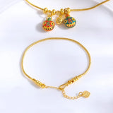 AC16 Beads Charm Bracelet 1.5mm 2mm