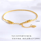AC16 Beads Charm Bracelet 1.5mm 2mm