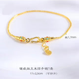 AC16 Beads Charm Bracelet 1.5mm 2mm