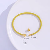 AC18 Fine Woman Girl Party Birthday Wire Bracelet Bangle