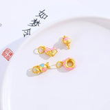 Kid Girl Party Birthday Gift DIY Beads Charm Bracelet 1PC
