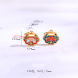 AC34 Flower DIY Charm For Bracelet Necklace 1PC