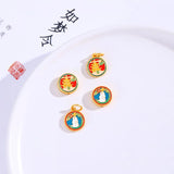 Fine Kids Rabbit Moon DIY Bead Charm For Bracelet