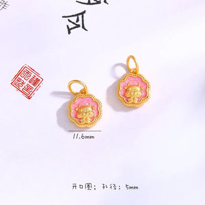 Fine Kids Fox Deer DIY Bead Charm For Bracelet