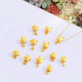 12Zodiac Tiger DIY Beads Charm For Necklace Bracelet 1PC