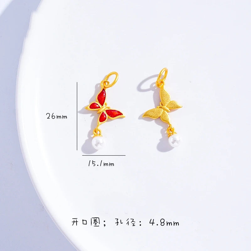 Butterfly Charm Pendant for Gift or Party, 1pc