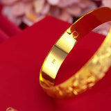 Matte Star 24KT Bracelet Bangles for Women - Fine Jewelry Gift