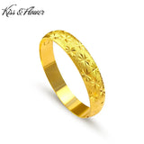 Matte Star 24KT Bracelet Bangles for Women - Fine Jewelry Gift