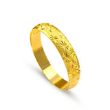 Matte Star 24KT Bracelet Bangles for Women - Fine Jewelry Gift