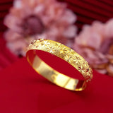 Matte Star 24KT Bracelet Bangles for Women - Fine Jewelry Gift