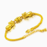 BR137 Pixiu Ingots 24KT Chain Bracelet Gift