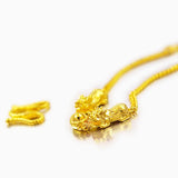 BR137 Pixiu Ingots 24KT Chain Bracelet Gift