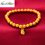 BR157 Cat Beads Chain Bracelet for Women