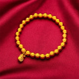 BR157 Cat Beads Chain Bracelet for Women